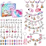 SASUKI Regalo Bambina 5-12 Anni, Kit per Braccialetti Bambina Kit Braccialetti Fai Da Te Bambina Kit per Gioielli Fai Da Te p