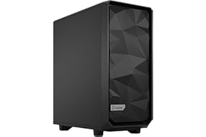 ‎FRACTAL DESIGN Fractal Design Meshify 2 Compact Black - ATX Flexible High-Airflow Mid Tower Computer Case