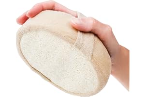 K-Pro Loofah Sponge - Spugna da doccia in Luffa naturale - Corpo Viso Benessere