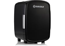 Subcold Luxe9 Mini Fridge | 9L Portable Thermoelectric AC Power Mini Cooler | Small Mini fridge for bedrooms quiet for Office