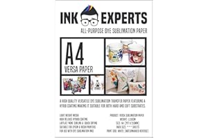 Ink Experts Versa All Purpose A4 Sublimation Paper 115gsm (100 Sheets)