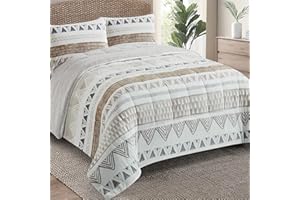 MANEMI Edredón Borrego Estampado 240 x 260 cm con 2 Fundas de Cojín - Nórdico Invierno Cálido y Suave, Relleno de Micro Fibra Poliéster, Reversible Franle y Sherpa