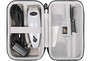 Aproca Hard Travel Storage Carrying Case, for Andis 74000 Professional Cordless T-Outliner Beard/Hair Trimmer