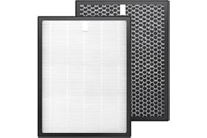 ICARE 2 filtri di ricambio compatibili con purificatore d'aria Philips serie 2000 e 3000, AC2887, AC2889, AC2892 e AC3829, filtro HEPA e filtro ai carboni attivi, filtro di ricambio per FY2422/30, FY2420/30