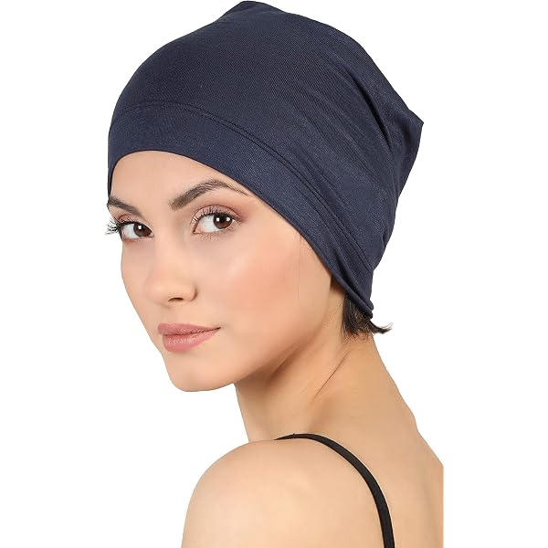 Bonnets En Coton Pour Chimiothérapie - Lot De 4 Pour Femmes - Respirants, Élastiques, Taille Unique
