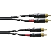 CORDIAL Audio Cable Double RCA 60cm Audio Cable Essentials RCA
