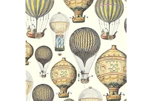 CraftyThings 4 x Paper Napkins - Vintage Balloons - Ideal for Decoupage/Napkin Art