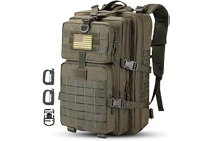 ‎HANNIBAL TACTICAL Hannibal Tactical Militär Taktischer Rucksack US Cooper Rucksack Armee Assault Pack 3 Tage Bug Out Go Bag Trekking Wanderrucksack