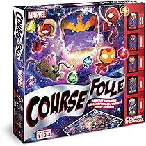 Jeu De Cartes Shuffle Marvel Avengers - 4 Jeux En 1 Pour S'amper En Famille