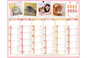 CALENDRIER SCOLAIRE MINI 21 x 26,5 cm BOUCHUT