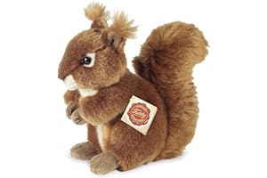 HERMANN TEDDY Teddy Hermann 90818 wiewiórka 17 cm, przytulanka z wypełnieniem z recyklingu