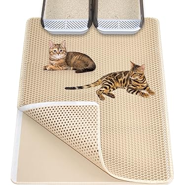 Bazerga Kattenbakmat voor Kattenbak Kattenbak Huis Waterdicht Niet