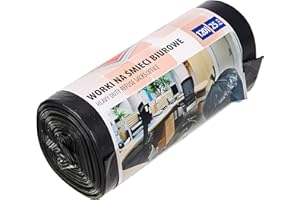 ‎OFFICER PRODUCTS Office Products 22021236-05 Müllbeutel 120 L - 25 Stück LDPE| Müllsäcke Mülltüte Abfallsäcke Mülltüte für Den Hausmüll für das Büro| Farbe: Schwarz | Foliendicke: 28 μm