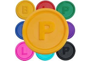 Jetons marqués avec la lettre B, P ou L - 14 couleurs disponibles - SchwabMarken