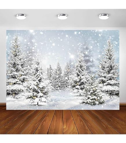 Renaiss 1.5x1m Winter Schnee Landschaft Fotografie Hintergrund
