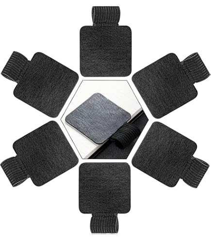 Clip Portapenne 2pz Metallo Matita Cerchio Con Intagliato Pelle - Foto 6