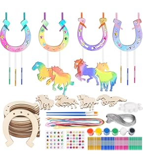 YUZNA Turnierschleifen 6 Stück - Hobby Horse Rosetten Für Steckenpferd - Bunte Pferdesport Deko