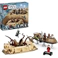 LEGO Star Wars: Return of the Jedi Desert Skiff & Sarlacc Pit, Vehicle Building Toy Set for 9 Plus Year Old Boys & Girls, Fea