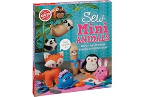 Sew Mini Animals: More Than 12 Animal Plushies to Stitch & Stuff (Klutz)