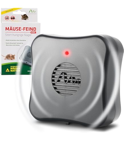 Weitech Indoor Ratten- und Mäuseabwehr mit Körperschall und Vibration :  Amazon.de: Garten