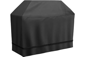 ZHSX Funda para Barbacoa Impermeable 133 x 67 x 110 cm, Funda Protectora de Barbacoa Exterior, Cubierta para Parrilla Resistente al Agua, Cubierta para Barbacoa con Correas Ajustables para Weber, Genesis