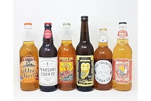 BRISTOL CIDER SHOP Craft Cider Gift Set - 6x 500ml Bottles Sparkling Medium-Dry Cider