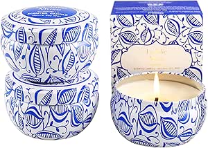 LA JOLIE MUSE Pack 3 Citronella Kerzen kleine Dose Pack 3 Citronella Candles