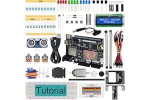 Freenove Super Starter Kit with Board V5 Rev4 WiFi (Compatible with Arduino IDE), Arm Cortex-M4 Microcontroller, Onboard ESP32-S3, 305-Page Detailed Tutorial, 172 Items, 60 Projects