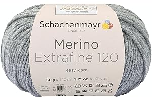 ‎SCHACHENMAYR SINCE 1822 Schachenmayr Merino Extrafine 120, 50G flanell Handstrickgarne