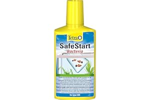 Tetra SafeStart 250ml - Permite introducir peces en el agua inmediatamente después de montar un acuario, Las bacterias vivas que contiene crean instantáneamente un hábitat biológicamente activo