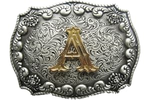 JEAN'S FRIEND JEANSFRIEND also Original Initial Letter A Cowboy Cowgirl Western Hebilla del cinturón Belt Buckle