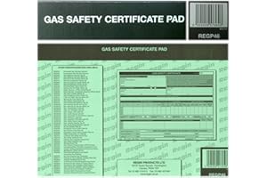 Regin Landlord Notepad Gas Safety Certificate for REGP46