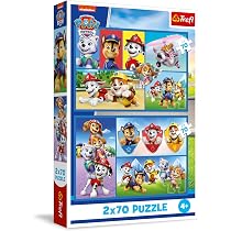 Puzzle Paw Patrol (Pat'Patrouille) 160 Pièces Par Trefl | Pour Enfants à Partir De 6 Ans | Dimensions 41x27.5cm