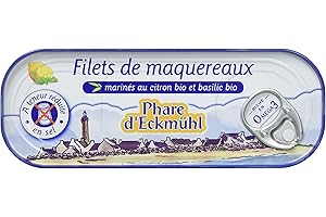 Phare d'Ecmühl Filets de Maquereaux 130g