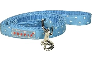 Puppia Dotty Lead Leashes, Large, Sky Blue