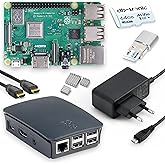 Raspberry Pi 3 B+ Starter Set | Power Supply | Housing | 64GB SD Card | 4K HDMI Cable | Raspberry Pi 3 B+ 1GB RAM