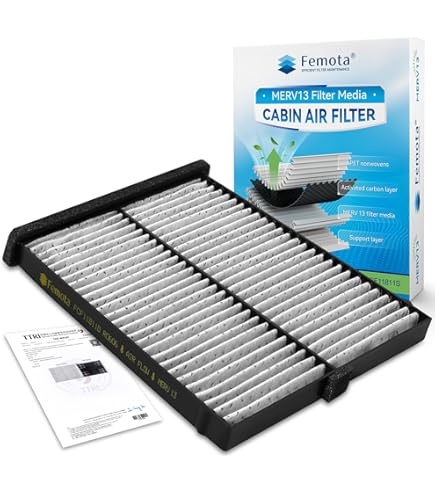 A-Premium Cabin Air Filter With Activated Carbon Compatible With Ford