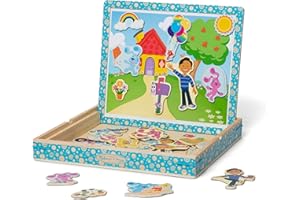 Melissa & Doug 33012 Blue's Clues & You Wooden Magnetic Picture Game, Multi