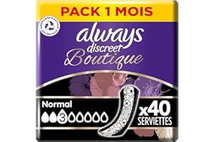 always Discreet Boutique Handtücher bei Blasenschwäche, normal,