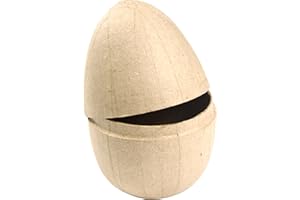 DÉCOPATCH Decopatch BT018O - 1 Supporto in cartapesta Marrone 9x9x13 cm, portauova