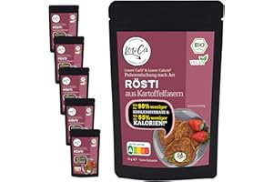 LOWCA LOWER CARB KARTOFFELPRODUKTE | stark kohlenhydratreduziert = KETO| kalorienreduziert | protein- und ballaststoffreich | bio (6x Rösti)