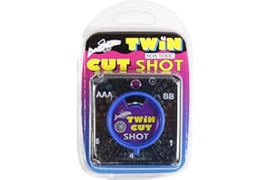 Dinsmores 5 Way Dispenser - Twin Cut - Super Soft - Non-Toxic Fishing Shot,Grey,Size AAA/BB/No1/No4/No6