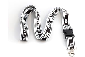 Tarja 73. Lanyard de Estilo Trap - para teléfono, Llaves. con Llavero extraíble. Ideal Tarjeta de identificación. Llavero de Cuello Estilo Profesional. Regalo Creativo y Original.