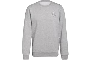 adidas Feelcozy Essentials Fleece Sweatshirt Sudadera de Manga Larga Hombre (Pack de 1)