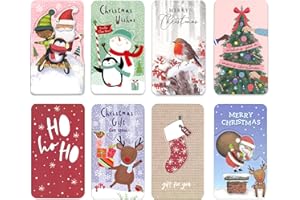 STAR ONLINE 8 Christmas Money Wallet Gift Cards & Envelopes For Cash Gifts Xmas Voucher Wallets