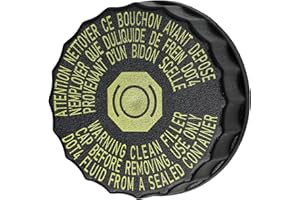 KNOCERY Staub Bremsflüssigkeit Behälterdeckel, kompatibel mit den Modellen 206, 207, 301, 2008, 3008, 308, 408, 508, C2, C3-XR, C4, C5, OE:1613328880, Bremsflüssigkeitsflaschendeckel