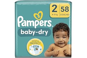 Pampers Couches-Culottes Baby-Dry Pants Taille 5 (12-17 kg), 160 Couches-Culottes Bébé, Pack 1 Mois, Maintien 360° Contre les Fuites, Faciles à Changer, Maintenant avec Plus de Couches