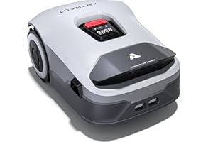 ANTHBOT Genie 600 Mähroboter ohne Begrenzungskabel, Empf. 650 m², Max. 850 m², Rasenmäher Roboter mit RTK+4-Kamera Vision, Präzise Navigation, KI-Hindernisvermeidung, Rasenroboter mit App-Steuerung