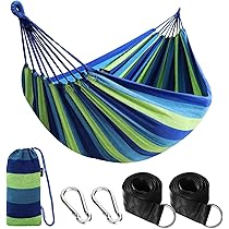 Amazon.de: Amazon Basics Hngematte mit Gestell, Stoff, One Size, 117 cm x  300 cm x 100 cm, Mehrfarbig
