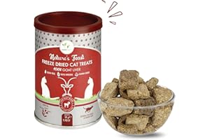 PAWFECT FOODS Freeze Dried Cat Treats: Goat Liver (50g/1.76oz)